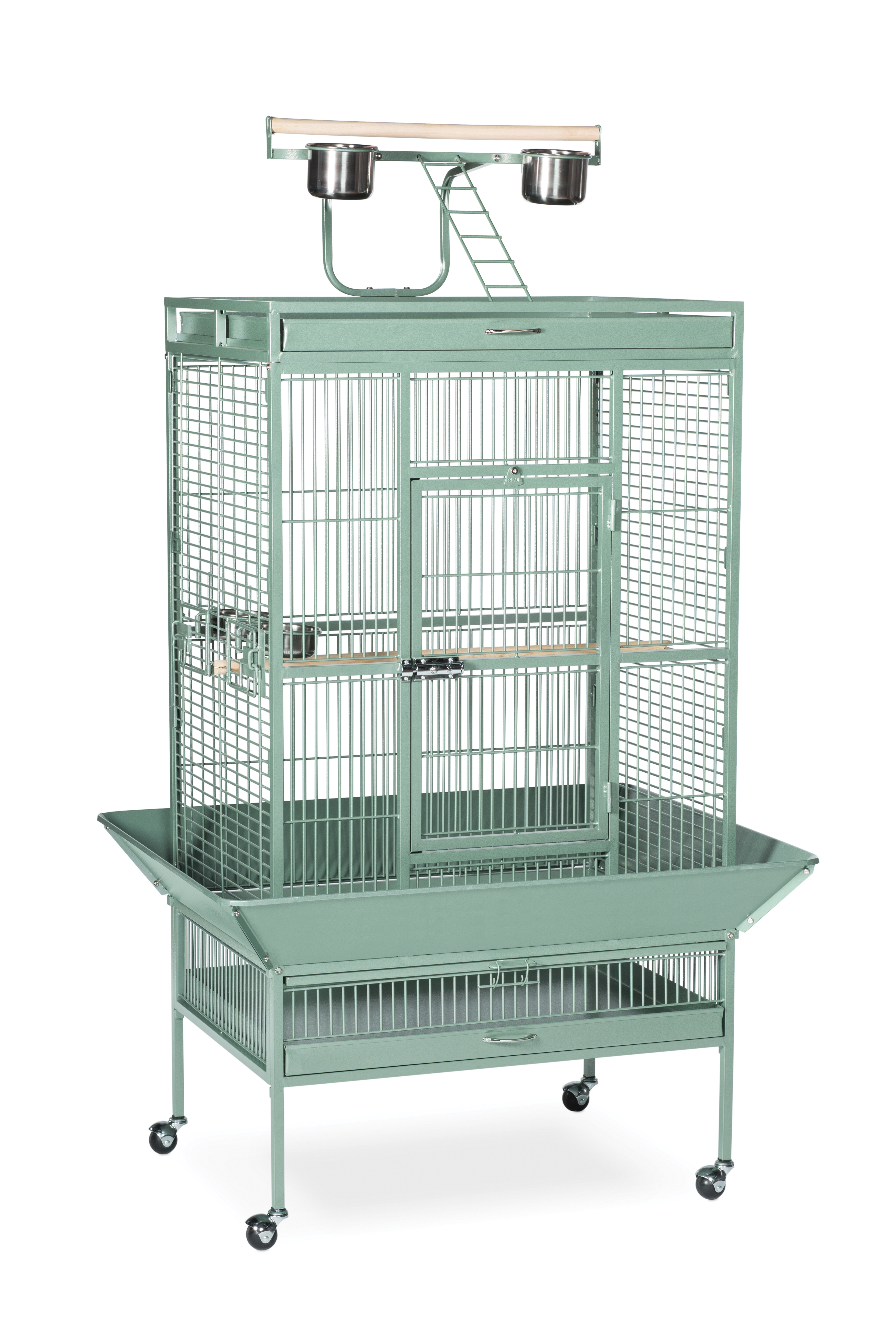 Medium Playtop Bird Cage from Prevue Pets (3153( with 4