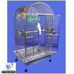 Stainless Steel Majestic Dome Top Bird Cage